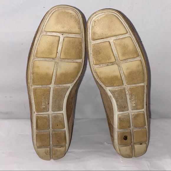 Prada Sand Desert Bootie shoes size EU 38 or 8 US - Picture 8 of 16